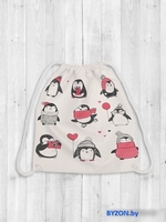 Мешок для обуви JoyArty Выбери своего пингвина bpa_290618 - фото