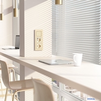 Рамка Werkel AluMax W0033511 (шампань) - фото2