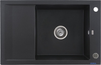 Кухонная мойка Kernau KGS M 6078 1B1D Black Metallic - фото