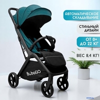 Коляска прогулочная «книга» Bubago Luna BG 154-2 (синий) - фото2