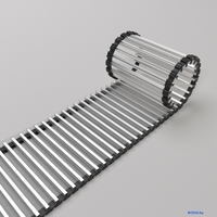 Внутрипольный конвектор Новатерм НТ-В-07/35/390 (алюминий) - фото2