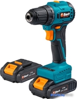 Дрель-шуруповерт Bort BAB-21-BLK 93413526 (с 2-мя АКБ, кейс) - фото
