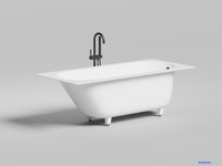 Ванна LoveForm Lofo 170x75 Solid Surface UM12222 (белый матовый) - фото2