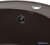 Кухонная мойка Wisent 480-27WR (с сифоном GER013) - фото2