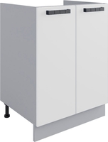 Шкаф напольный ДСВ Фортуна СМ 600 (белый) - фото