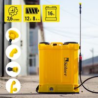 Аккумуляторный опрыскиватель Kolner KCSG 16/12ВР-SLA кн16-12бпсла - фото2, картинка2 Аккумуляторный опрыскиватель Kolner KCSG 16/12ВР-SLA кн16-12бпсла - фото2