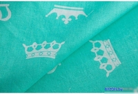 Постельное белье Roxy Kids Короны на мятном RPP-N005 35x165 - фото