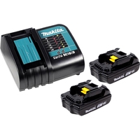 Аккумулятор с зарядным устройством Makita BL1815N + DC18SD (18В/1.5 а*ч + 7.2-18В) - фото