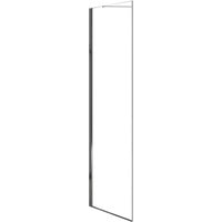 Душевая стенка Rea Molier 90 (хром/прозрачное стекло) - фото