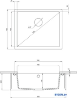Кухонная мойка Deante Corda ZQA T10C - фото2