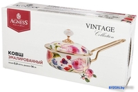 Кастрюля с длинной ручкой Agness Винтаж 950-020 - фото2