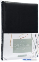 Постельное белье Sofi De MarkO Premium Mako 240х260 Пр-Пм-чр-240х260 (черный) - фото2