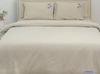 Постельное белье Беларускі лён 220x200 23С101-ШР/в/у/уп.кор. (330 васильки 37) - фото