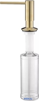 Дозатор для жидкого мыла Paulmark Decus D004-LG (светлое золото) - фото