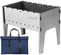 Разборный мангал Helios Разборный T-M01-2-S - фото, картинка Разборный мангал Helios Разборный T-M01-2-S - фото