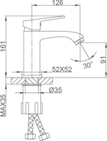 Смеситель FRAP F1076 - фото2