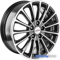 Литые диски X'trike X-136 17x7" 5x108мм DIA 63.35мм ET 45мм BK/FP - фото, картинка Литые диски X'trike X-136 17x7" 5x108мм DIA 63.35мм ET 45мм BK/FP - фото