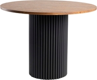 Кухонный стол Notta Барел 110 615170 (орех кантри/черный) - фото2