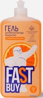 Средство для мытья посуды FastBuy PowerWash Апельсин (750 мл) - фото