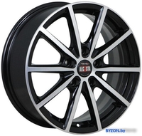 Литые диски Alcasta M61 17x7" 5x108мм DIA 63.3мм ET 45мм BKF - фото