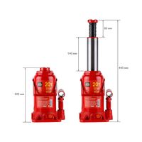 Бутылочный домкрат Startul Auto ST8018-20 20т - фото2