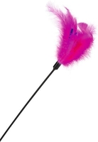 Игрушка для кошек Beeztees Дразнилка с мягкими перьями розовый 45 см - фото, картинка Игрушка для кошек Beeztees Дразнилка с мягкими перьями розовый 45 см - фото