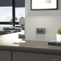 Рамка Werkel Stark W0081864 (графит матовый) - фото2