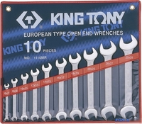 Набор ключей King Tony 1110MR (10 предметов) - фото