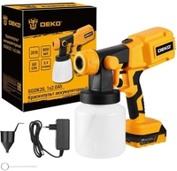 Краскораспылитель Deko SGDK20 086-1019 (с 1-им АКБ) - фото