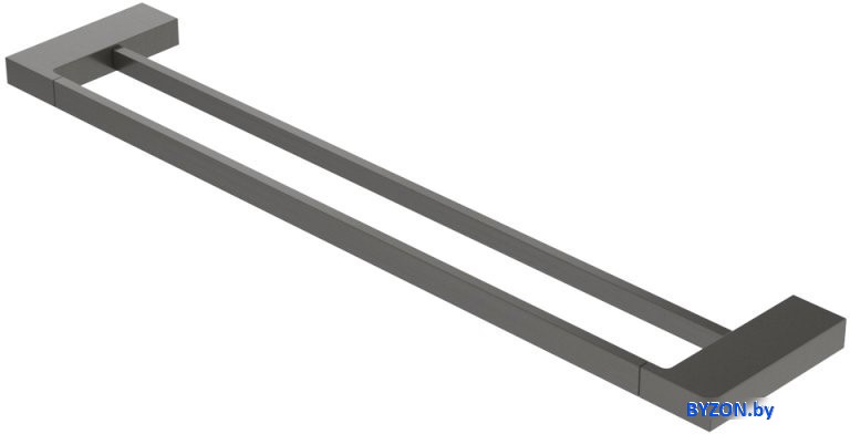 Держатель для полотенца Cezares SLIDER-THD-60-GM (оружейная сталь) - фото