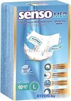 Подгузники для взрослых Senso Med Standart Plus L (10 шт) - фото