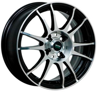 Литые диски Megami MGM-3 15x6" 5x114.3мм DIA 67.1мм ET 38мм BKF - фото, картинка Литые диски Megami MGM-3 15x6" 5x114.3мм DIA 67.1мм ET 38мм BKF - фото