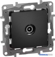 Розетка телевизионная Legrand Etika 672665 (антрацит) - фото