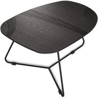 Журнальный столик Sheffilton SHT-CT52-2 (сонора/черный муар) - фото