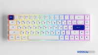 Клавиатура Akko 3068B Plus White & Blue (Akko CS Jelly Pink) - фото2