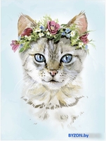 Алмазная мозаика Феникс+ Кошка Фрида 62386 - фото