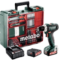 Дрель-шуруповерт Metabo PowerMaxx BS 12 Set 601036870 (с 2-мя АКБ, кейс) - фото