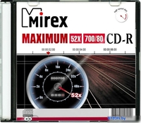 CD-R диск Mirex 700Mb 52x UL120052A8S (1 шт.) - фото, картинка CD-R диск Mirex 700Mb 52x UL120052A8S (1 шт.) - фото