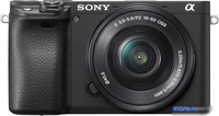 Беззеркальный фотоаппарат Sony Alpha a6400 Kit 16-50mm (черный) - фото