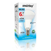 Светодиодная лампа SmartBuy R50 E14 6 Вт 4000 К [SBL-R50-06-40K-E14-A] - фото2