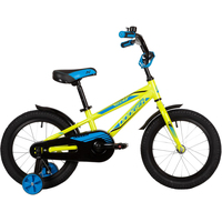 Детский велосипед Novatrack Dodger 16 2022 165ADODGER.GN22 (зеленый) - фото