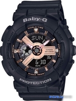 Наручные часы Casio Baby-G BA-110RG-1A - фото, картинка Наручные часы Casio Baby-G BA-110RG-1A - фото