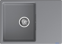 Кухонная мойка GranFest GF-Urban-668L (темно-серый) - фото