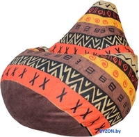 Кресло-мешок Flagman Груша Мега Г3.4-96 Африкан-2 - фото, картинка Кресло-мешок Flagman Груша Мега Г3.4-96 Африкан-2 - фото