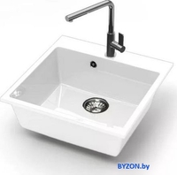Кухонная мойка MARRBAXX Карельский камень модель 42/G31 (белый) - фото