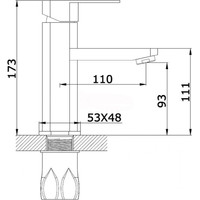 Смеситель Vieir 383511 - фото2