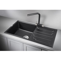 Кухонная мойка Granula GR-8601 (шварц) - фото2