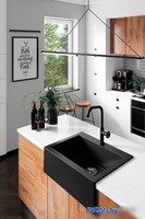 Кухонная мойка Laveo Komodo SBK 710A (черный) - фото2