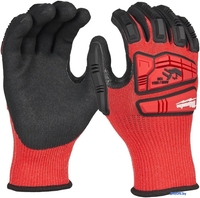 Текстильные перчатки Milwaukee Impact Cut level 3/C L/9 4932498531 - фото