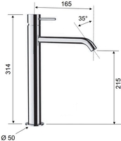Смеситель Remer X Style X 11 L XL - фото2, картинка2 Смеситель Remer X Style X 11 L XL - фото2